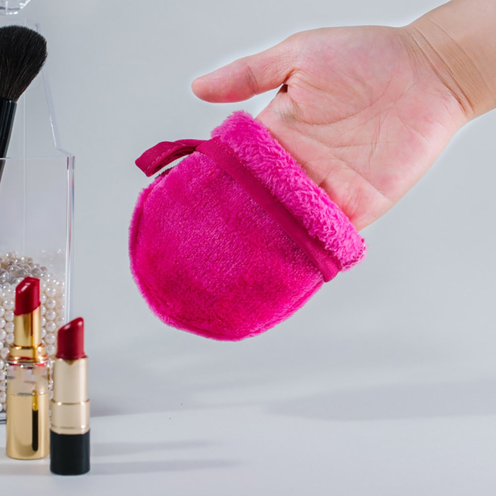 Reusable Makeup Remover Glove Microfiber Face Cleaning Glove Towel Soft Face Cleaner Pads Facial Deep Cleaning Skin Care Tools.